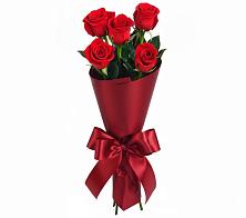 Букет 5 Красных роз Эдлесс Лав в Ключах