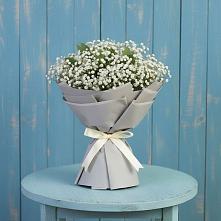 Букет цветов из:  Гипсофила в Ключах