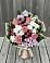 Букет цветов из: Альстромерии, Гвоздики, Розы и Хризантемы в Ключах