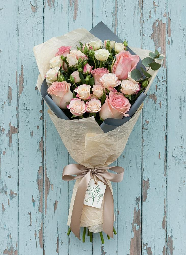 Букет цветов из: Розы в Ключах