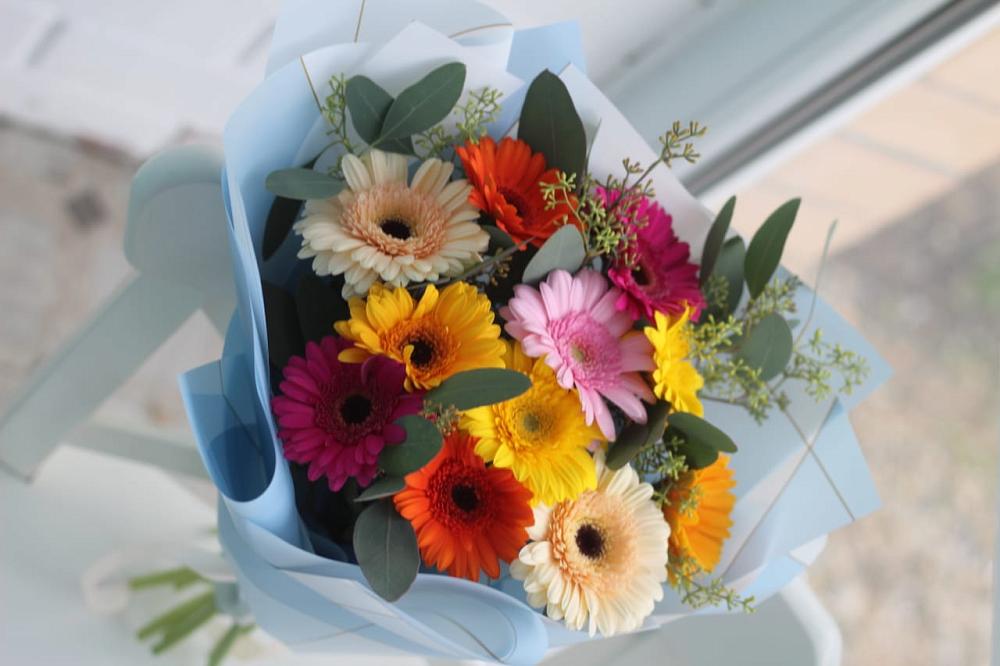 Букет цветов из: Герберы в Ключах