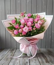 Букет Розовый кустик в Ключах