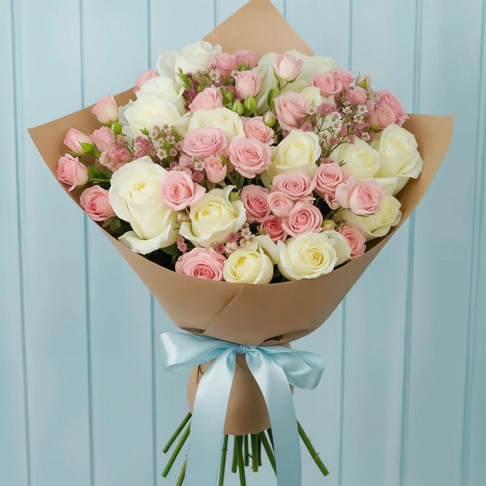 Букет цветов из: Розы в Ключах