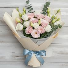 Букет цветов из:  Лизиантусы #REPLACE_PRED# Ключах