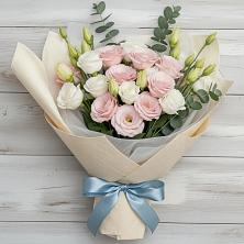 Букет цветов из:  Лизиантусы в Ключах