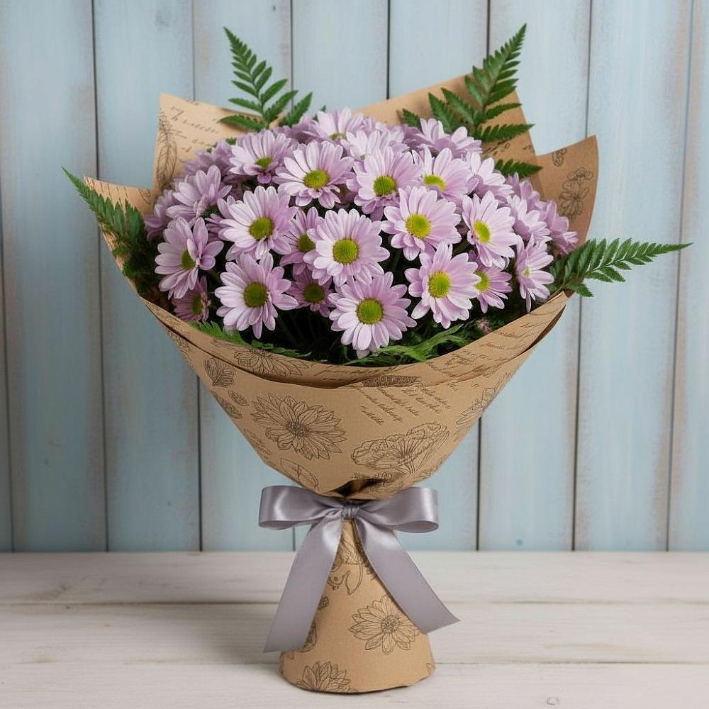 Букет цветов из: Хризантемы в Ключах