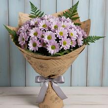 Букет цветов из:  Хризантемы #REPLACE_PRED# Ключах