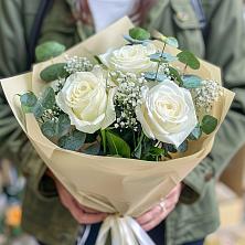 Букет Нежные грёзы в Ключах Букет цветов из: Розы в Ключах