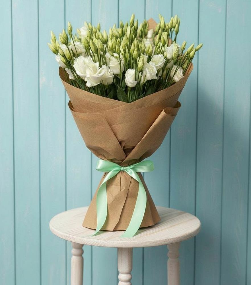 Букет цветов из: Лизиантусы в Ключах