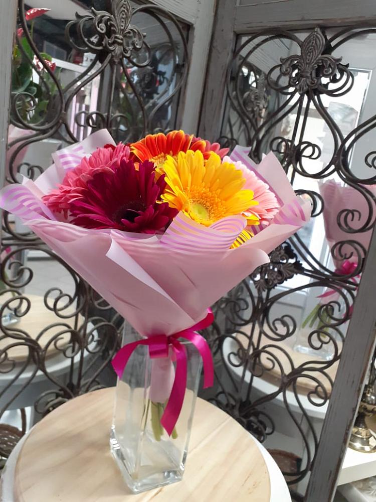 Букет цветов из: Герберы в Ключах