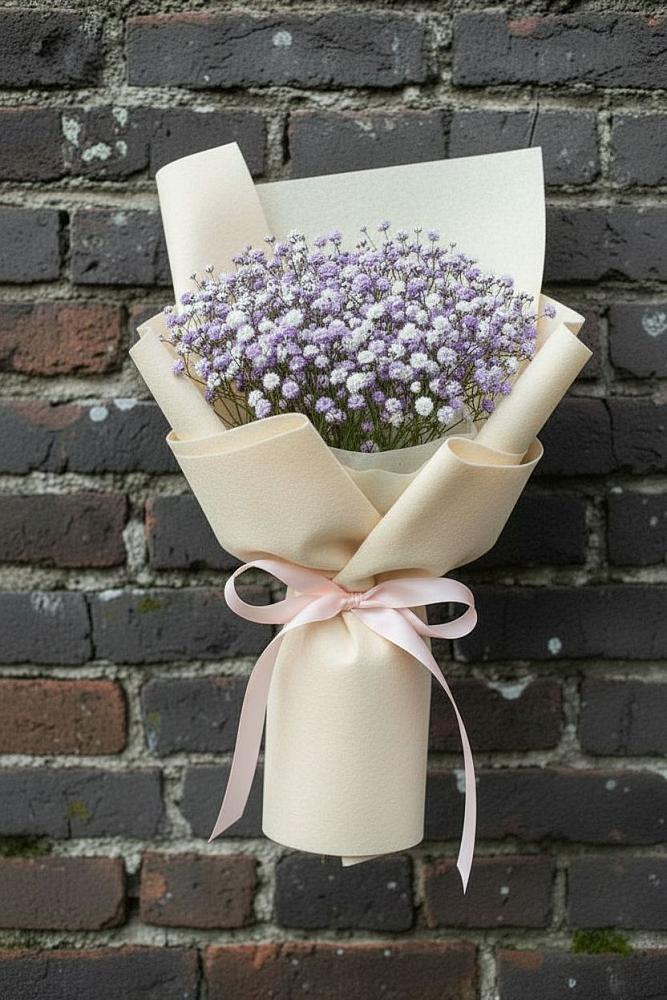 Букет цветов из: Гипсофила в Ключах