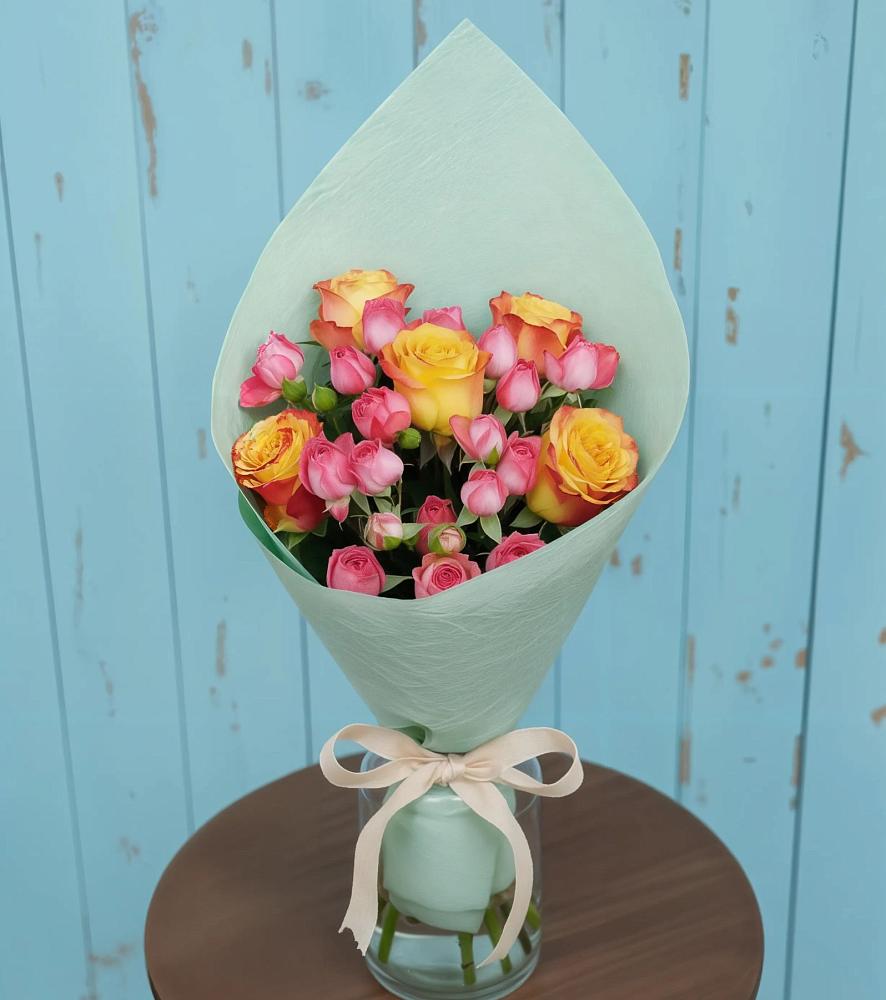 Букет цветов из: Розы в Ключах