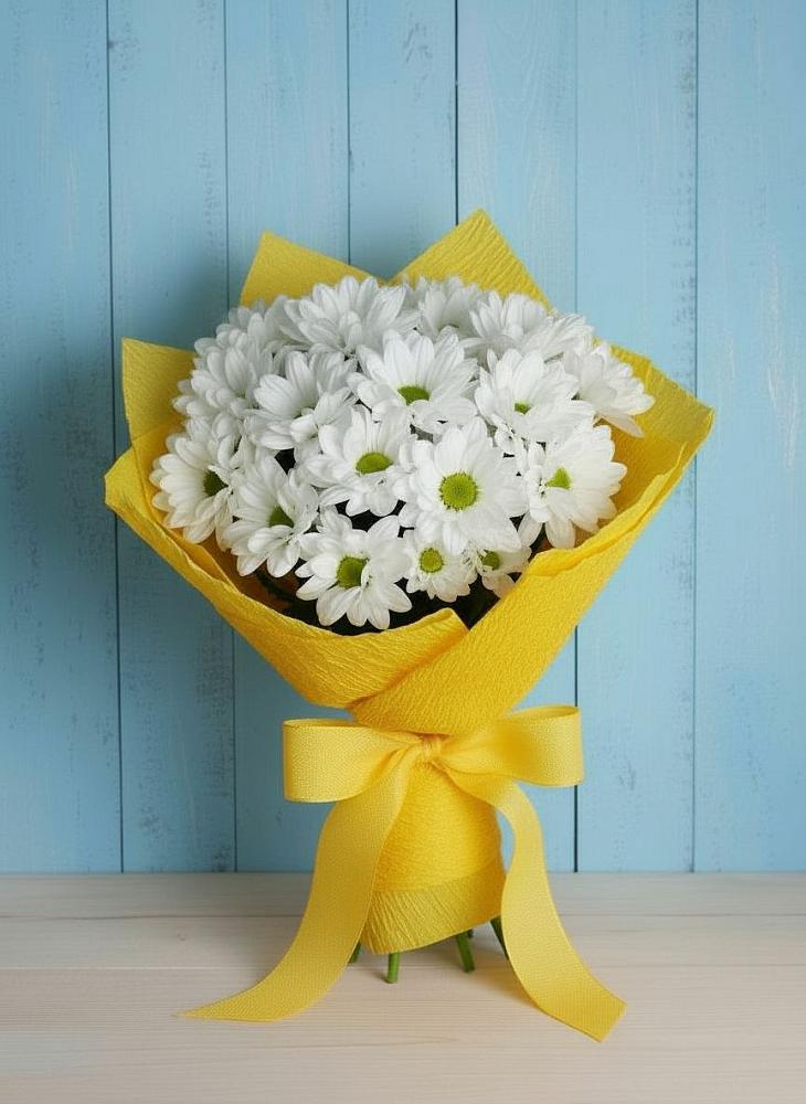 Букет цветов из: Хризантемы в Ключах