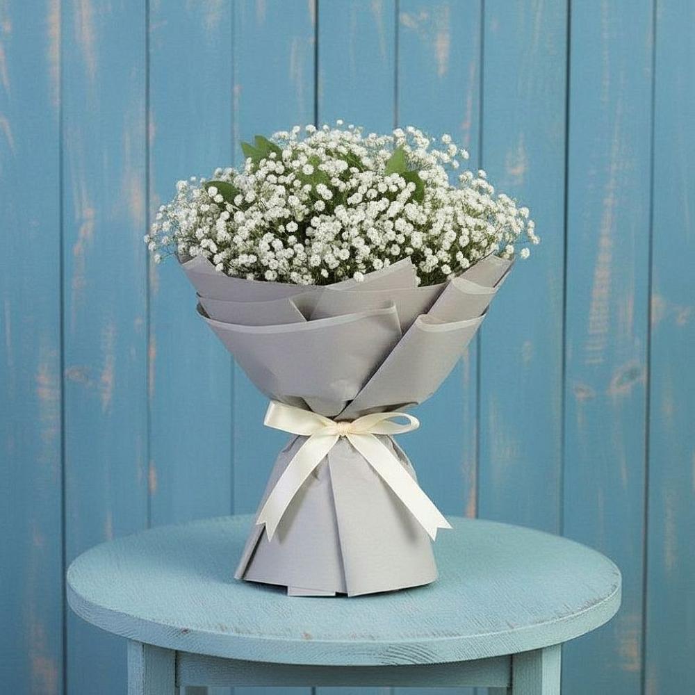 Букет цветов из: Гипсофила в Ключах