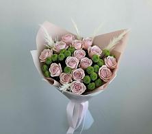 Букет цветов из:  Розы и Хризантемы #REPLACE_PRED# Ключах