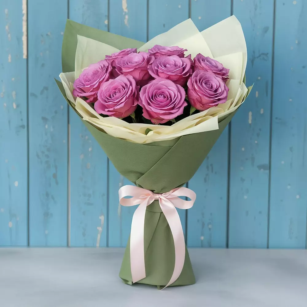 Букет Розы Фёрст Леди в Ключах