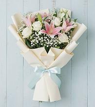 Букет цветов из:  Лилии в Ключах