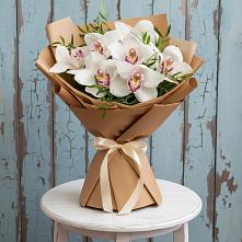 Букет цветов из:  Орхидеи и Розы #REPLACE_PRED# Ключах