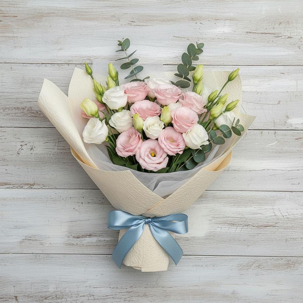 Букет цветов из: Лизиантусы в Ключах